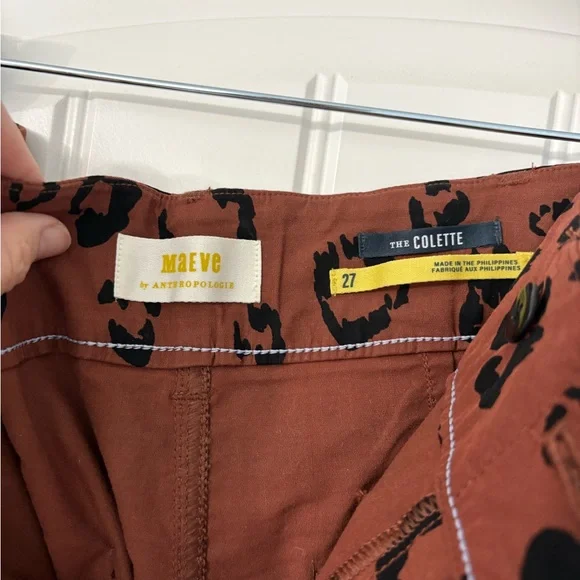 Anthropologie Maeve The Colette cropped pants - Picture 2 of 2